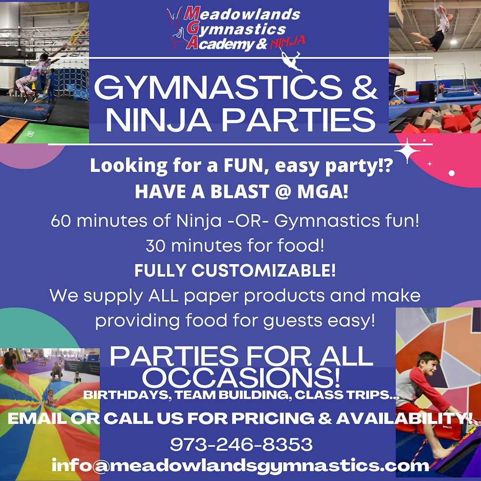 BIRTHDAY PARTIES meadowlands